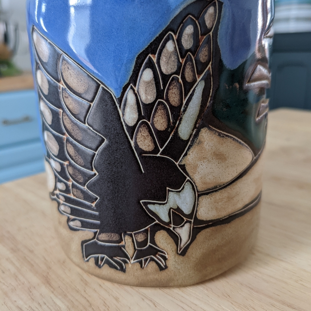 Eagle Stoneware Mug, Design by Mara